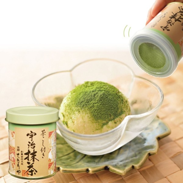 Uji Matcha Shaker 40g | Chikiriya Brand | Flavorful Japanese Green Tea Topping